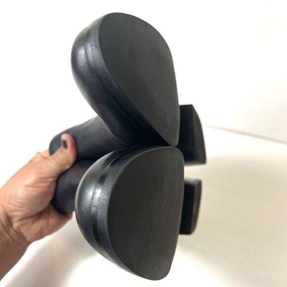 Cole Haan Ankle Bootie Womens 7.5B Black Leather Pull On Comfort Casual Low Heel - Picture 7 of 11